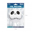 Balon foliowy czaszka uśmiechnięta halloween - 3