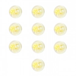 Diody LED biały ciepły do balonów 1,3x1,5 cm 10szt