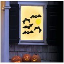 Nietoperze dekoracyjne żelowe na okno halloween - 2