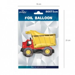Balon foliowy ciężarówka budowa wywrotka na hel - 2