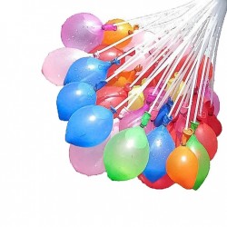 Balony bomby wodne z patyczkami mix 111 sztuk