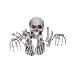 Kości szkieletu ludzkiego sztuczne halloween 12szt