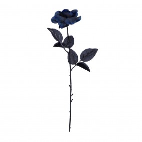 Róża niebiesko czarna z kocim okiem 42cm