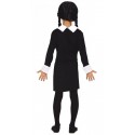 Strój dla dzieci Wednesday Addams czarna sukienka - 2