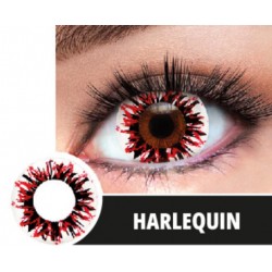 Soczewki jednodniowe kolorowe kontaktowe Harlequin - 1