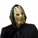 Złota Straszna Maska na Halloween Piątek 13 horror - 3