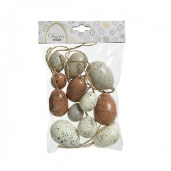 Pisanki wielkanocne jajka zdobione zawieszki 12szt - 1