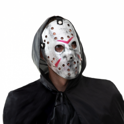 Straszna maska na twarz Halloween Piątek 13 horror