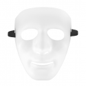 Maska na twarz biała matowa uniwersalna 18cm - 2