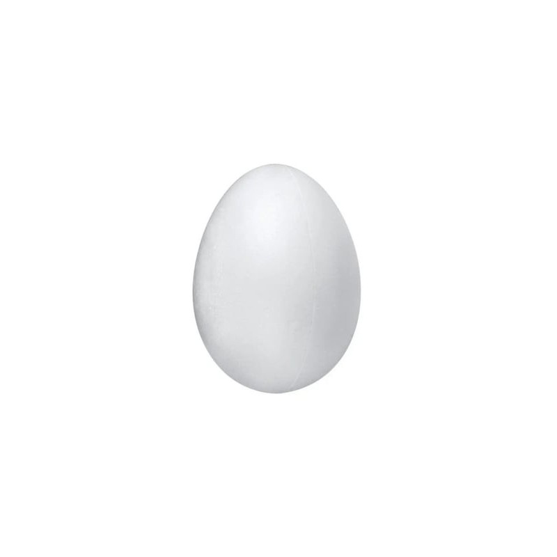 Jajko styropianowe do ozdabiania DIY wys. 6 cm - 1