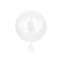 Balon lateksowy bobo przezroczysty na hel 40 cm - 1
