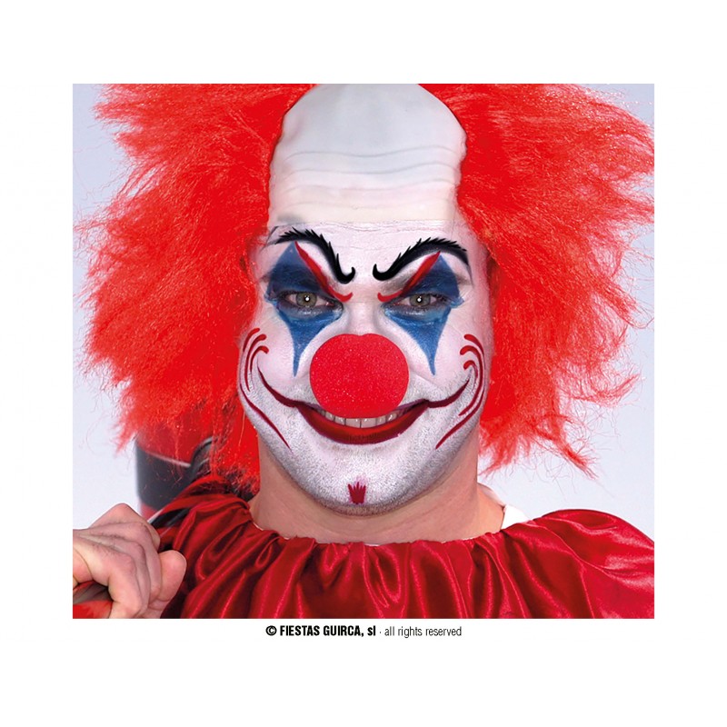 Zestaw do makijażu na Halloween klasyczny klaun - 3