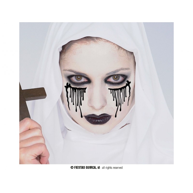 Zestaw do makijażu na Halloween krwawa zakonnica - 2