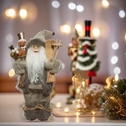 Mikołaj figura na święta dekoracja ozdoba 30cm - 2
