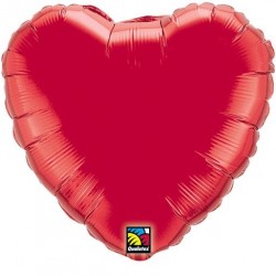 Balon foliowy 36 serce czerwone - 1