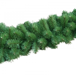 Girlanda gęsta z igliwia zielona świąteczna 270cm - 3