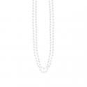 Naszyjnik z białych pereł glamour syrena 80cm - 1