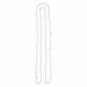 Naszyjnik z białych pereł glamour syrena 80cm - 3