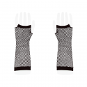 Rękawiczki z siatki bez palców czarne średnie 24cm - 3