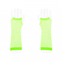 Rękawiczki z siatki bez palców zieleń średnie 24cm - 3