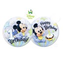 Balon 22 Mickey Mouse b-day bubble - 1