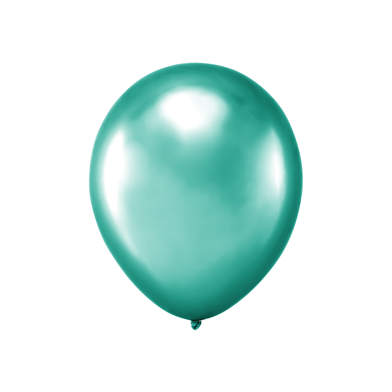 Balony chrom morskie średnica 10cali 10sztuk - 1