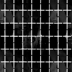 Kurtyna Ścianka imprezowa kwadraty czarna metaliczna dekoracyjna 200cm
