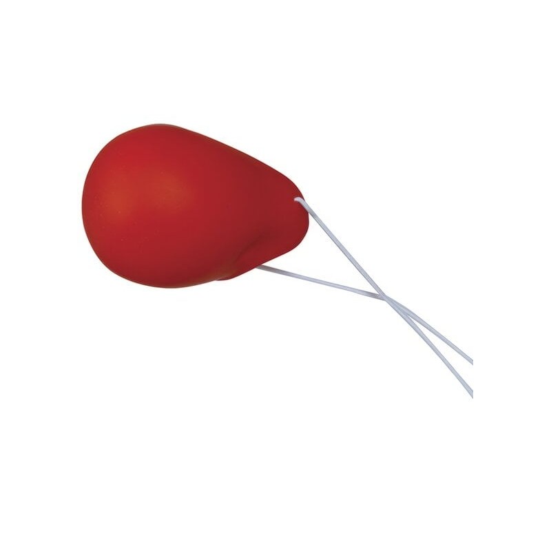 Sztuczny czerwony nos Klauna lateksowy na gumce - 2