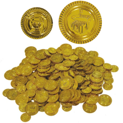 Monety Dukaty pirackie korsarz złote sztuczne - 1