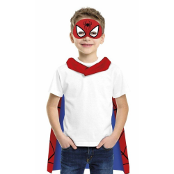 Strój przebranie Spiderman peleryna maska 70cm - 2