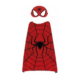 Strój przebranie Spiderman peleryna maska 70cm - 3