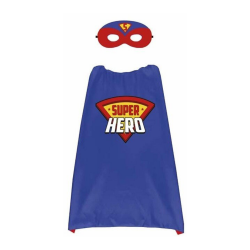 Strój przebranie Super Hero peleryna maska 70 cm - 3