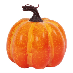 Sztuczna Dynia dekoracyjna ozdobna pomarańczowa na Halloween Jesień 10cm