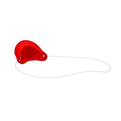 Sztuczny czerwony nos Klauna lateksowy na gumce