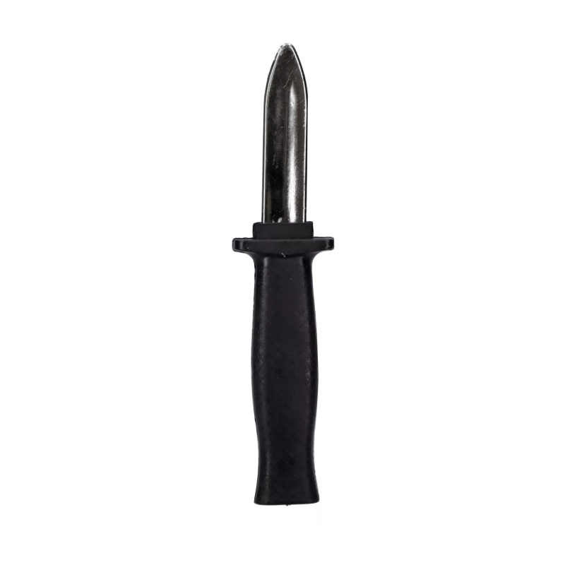 Sztuczny nóż wysuwany srebrny czarna rączka 19cm - 2