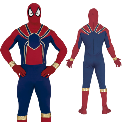 Strój dla dorosłych jednoczęściowy Spider-man - 1