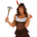 Strój sukienka dla dorosłych Indianka Pocahontas - 2