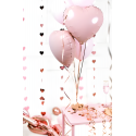 Balon foliowy w kształcie serca pastelowy róż - 6