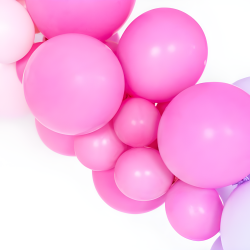 Balony lateskowe strong różowe fuksja 100szt - 3