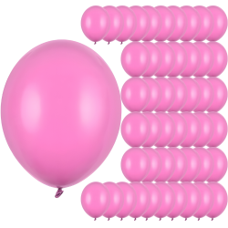 Balony lateskowe strong różowe fuksja 30cm 100szt - 1