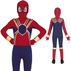 Strój kostium dla dzieci kombinezon Spiderman Hero - 1