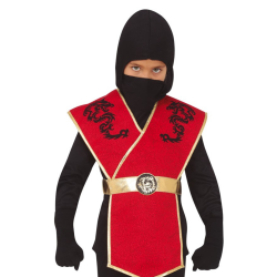 Strój przebranie dla dzieci Ninja smok z kamizelką - 2