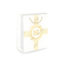 Torebka prezentowa biała złota hostia IHS 32cm - 3