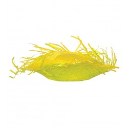 Kapelusz słomkowy żółty słomiany plażowy lekki - 1