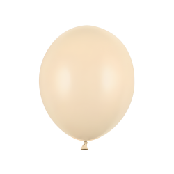 Balony lateksowe jasne kremowe średnie 23cm 100szt - 2