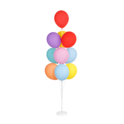 Stojak do balonów 13 patyczków plastikowy 160cm