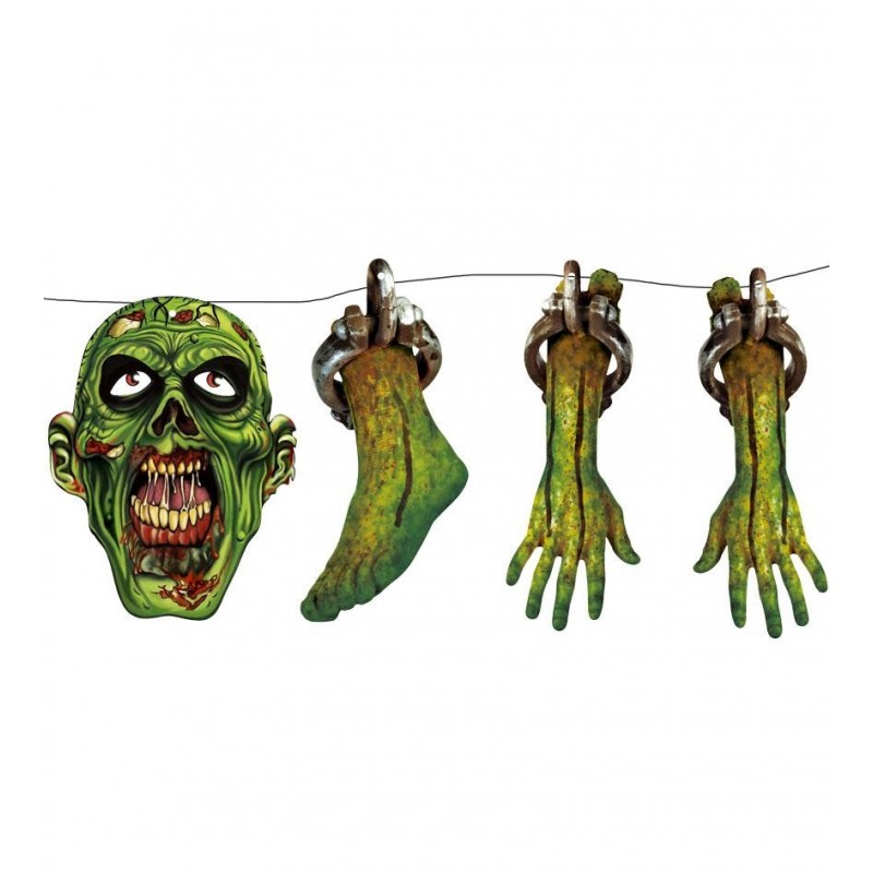 Girlanda halloweenowa Zombie 150cm - 1
