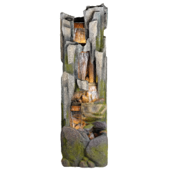 Fontanna ogrodowa wodospad kamienny skały 200cm - 1
