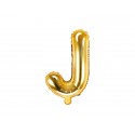 Balon foliowy litera J złota mała do napisów - 1