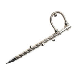 Długopis Antystresowy magnetyczny giętki srebrny